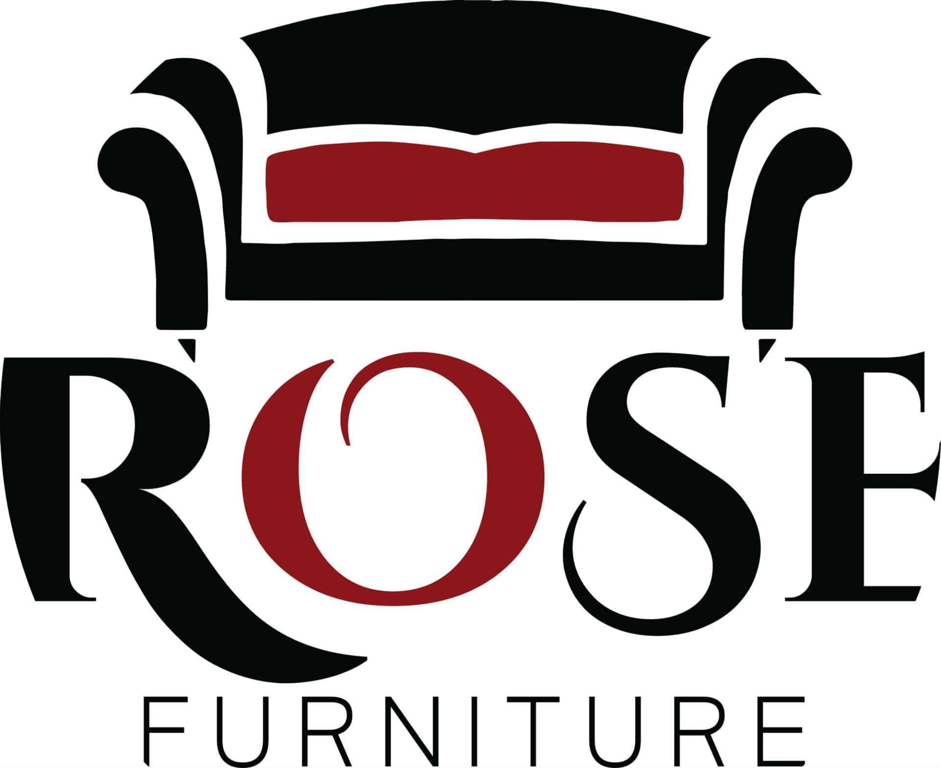 Logo for a furniture store in Tahlequah, Rose Furniture